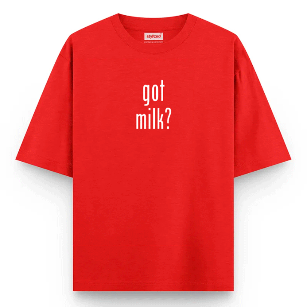 Custom Got T-shirt - Oversize - Red / XS - T-Shirt
