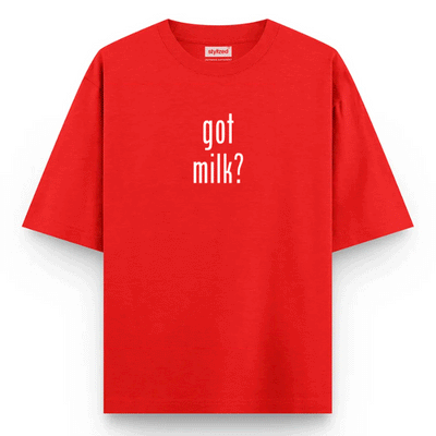 Custom Got T-shirt - Oversize - Red / XS - T-Shirt