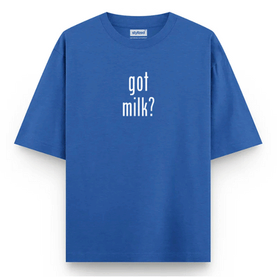 Custom Got T-shirt - Oversize - Royal Blue / XS - T-Shirt