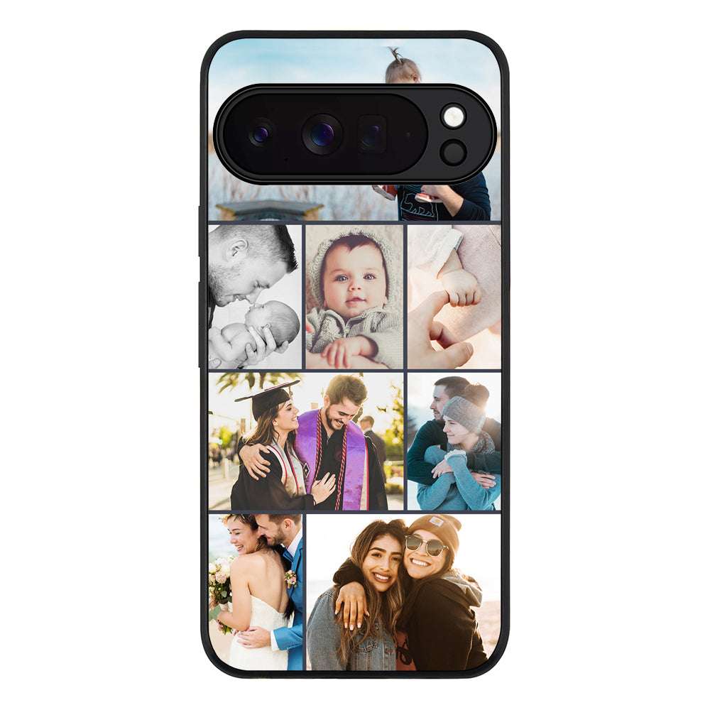 Personalised Photo Collage Grid Phone Case - Google