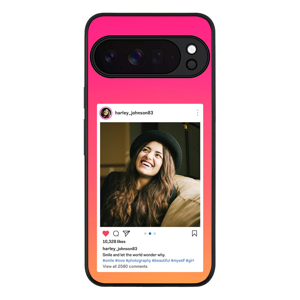 Custom Photo Instagram Post Template, Phone Case - Google