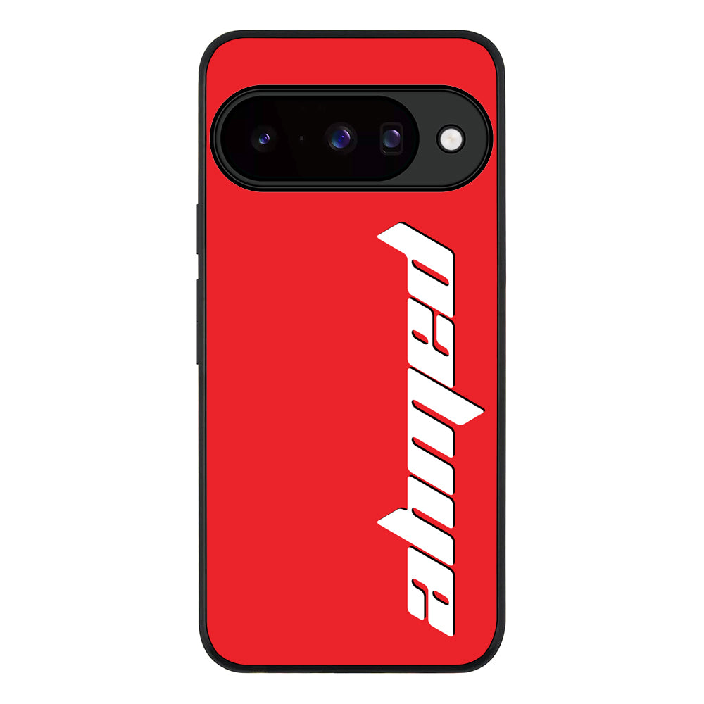 Custom Text, Vertical Name Phone Case - Google