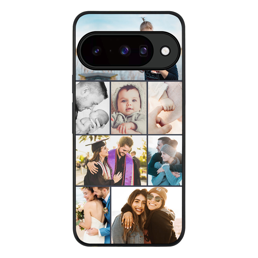Personalised Photo Collage Grid Phone Case - Google