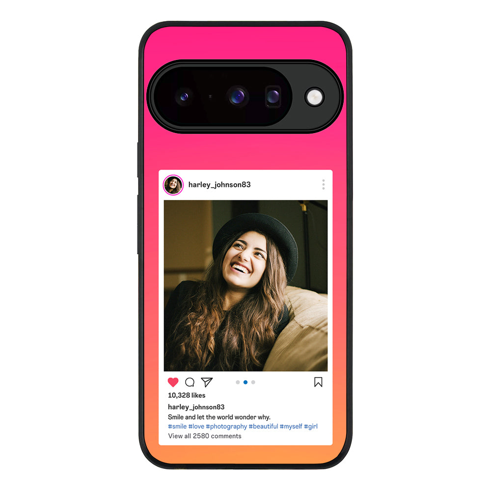 Custom Photo Instagram Post Template, Phone Case - Google