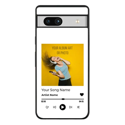 Custom Album Art Phone Case - Google - Pixel 7a 5G / Rugged Black - Stylizedd
