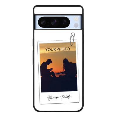 Google Pixel 8 Pro / Rugged Black Phone Case Polaroid Photo Phone Case - Google - Stylizedd