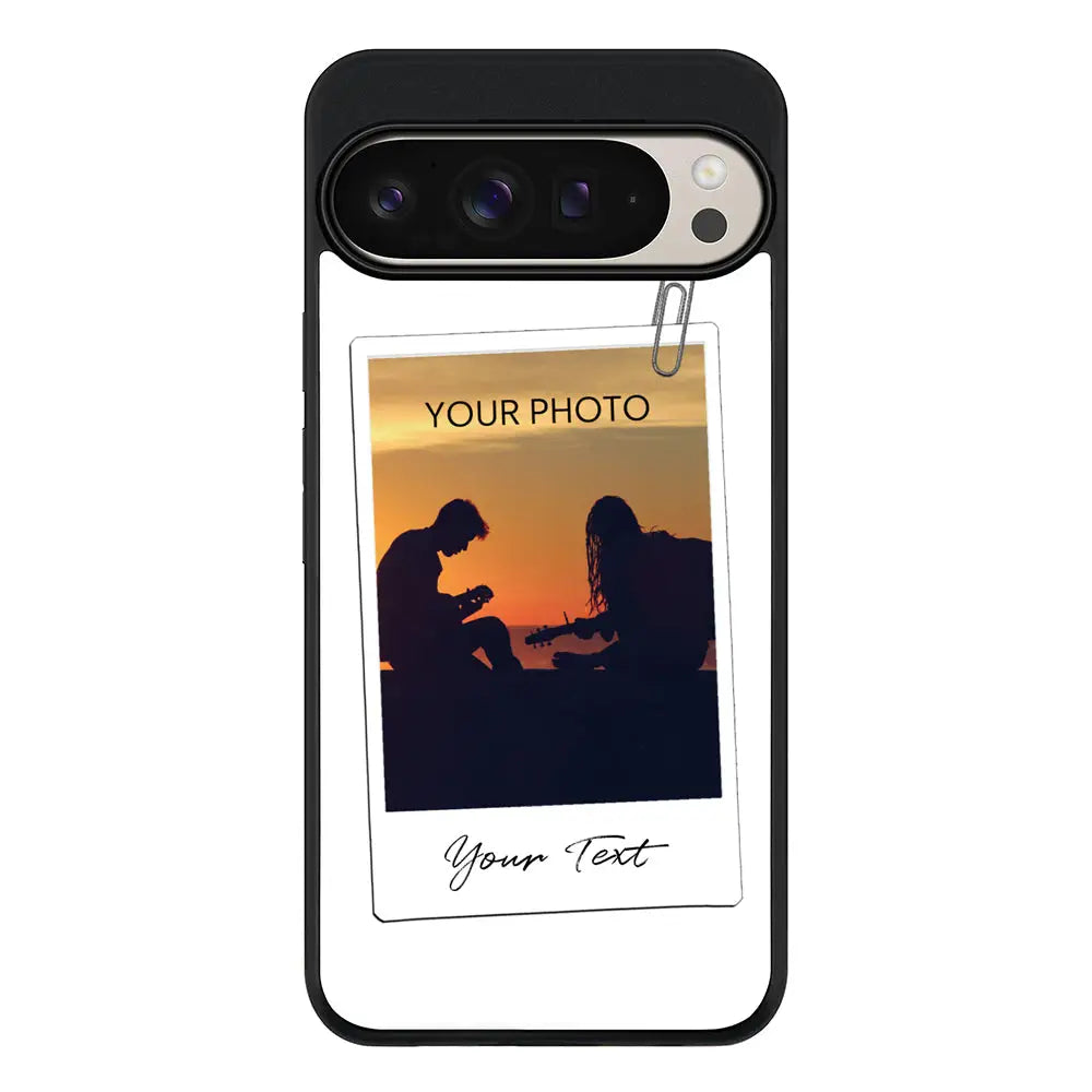 Polaroid Photo Phone Case - Google - Pixel 9 Pro XL / Rugged Black - Android | Stylizedd