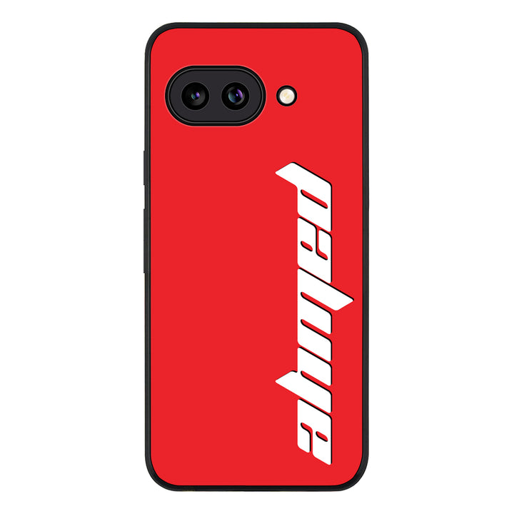 Custom Text, Vertical Name Phone Case - Google
