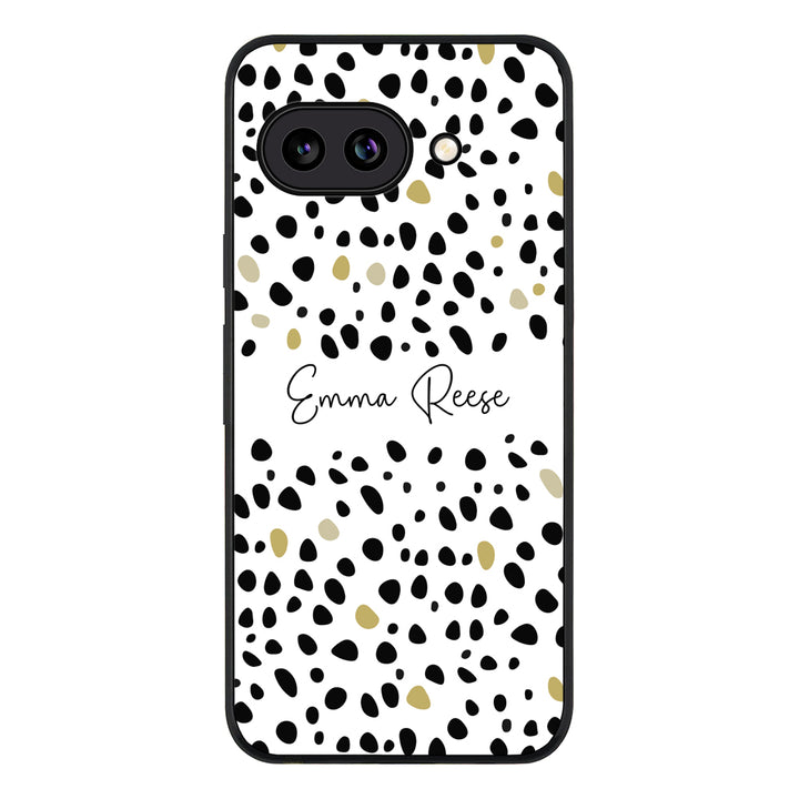 Pebble Multi Color Custom Text, My Name Phone Case - Google