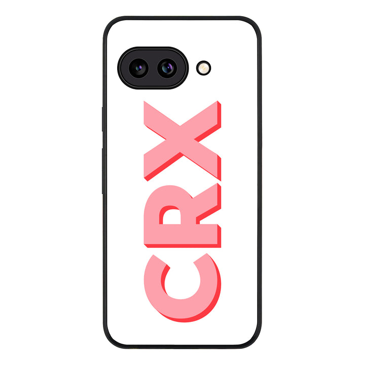 Personalized Monogram Initial 3D Shadow Text Phone Case - Google