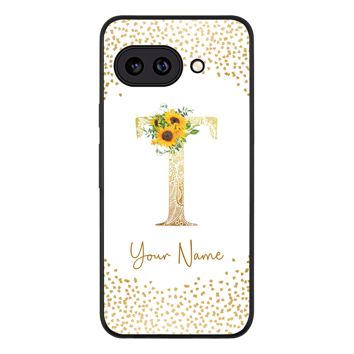 Floral Mandala Initial Phone Case - Google