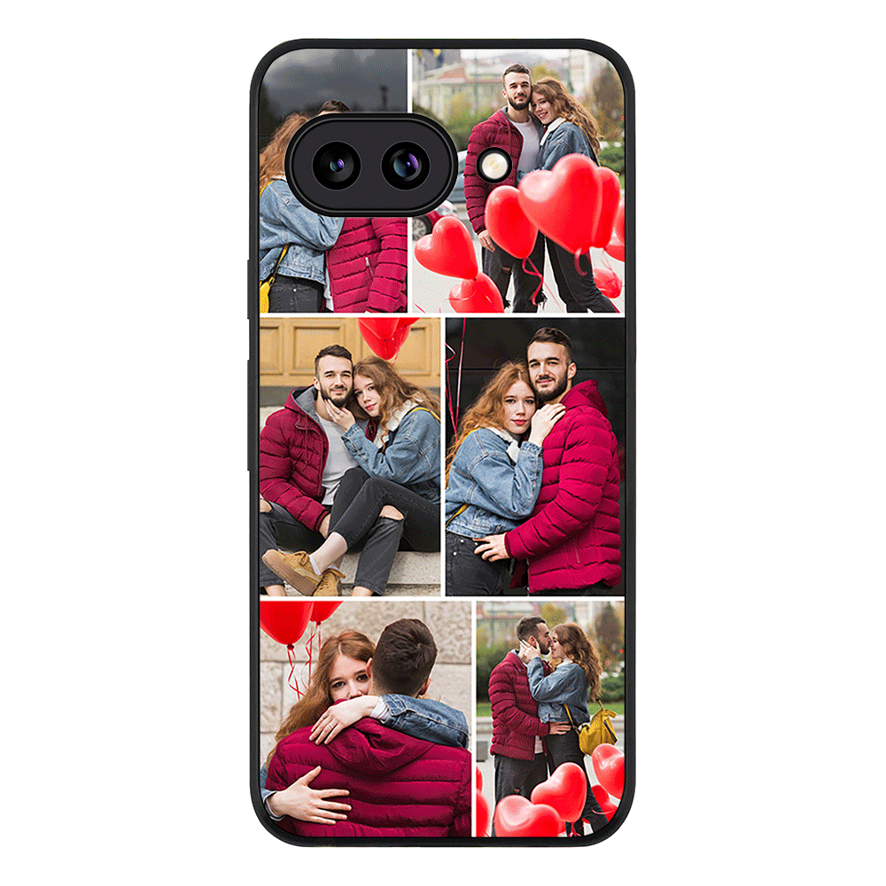 Personalised Valentine Photo Collage Grid, Phone Case - Google
