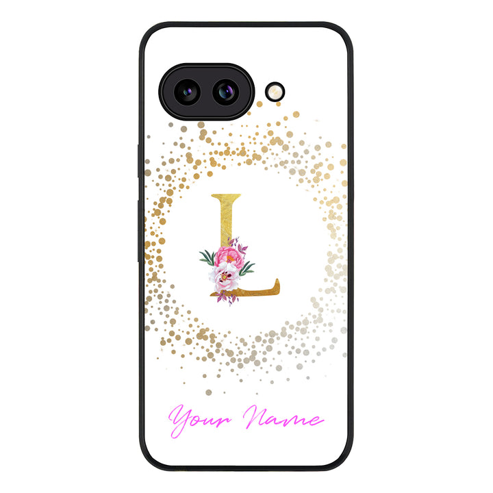 Floral Initial Phone Case - Google