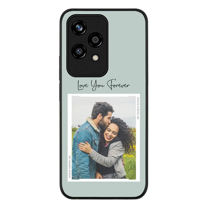 Custom Memory Photo Phone Case - Honor - 200 Lite / Rugged Black - Stylizedd