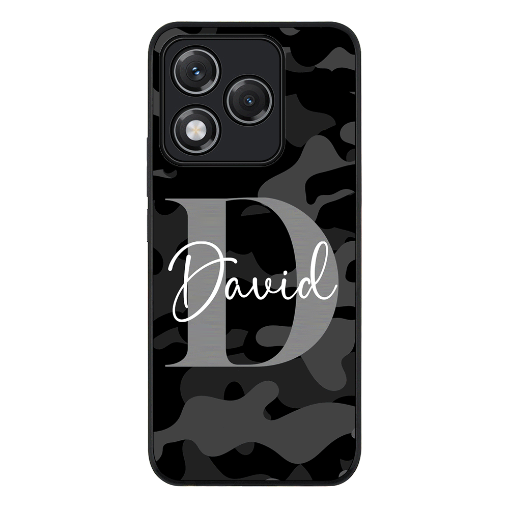 Personalized Name Camouflage Military Camo Phone Case - Honor