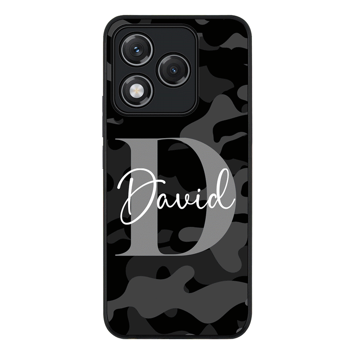 Personalized Name Camouflage Military Camo Phone Case - Honor