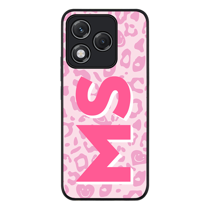 Custom Monogram Initial 3D Shadow Text Seamless Pattern, Phone Case - Honor