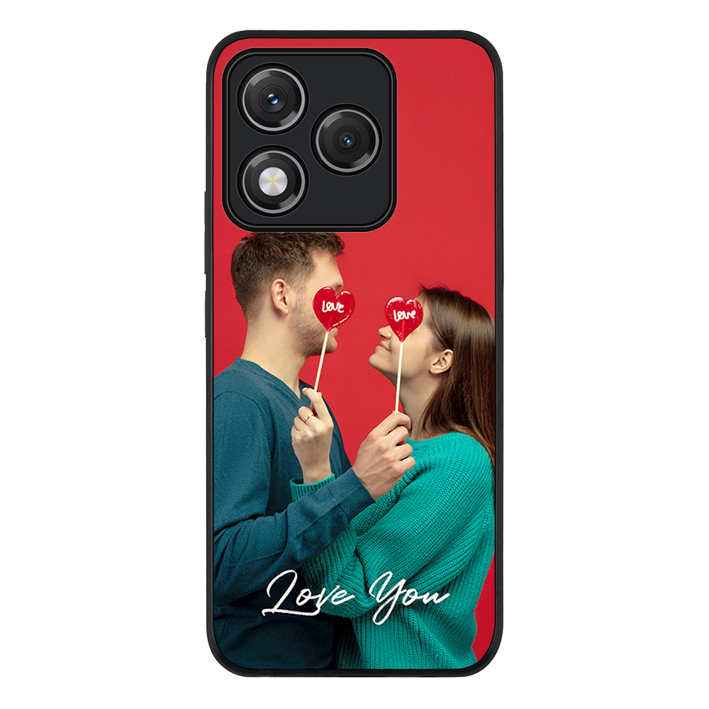 Custom Photo Valentine, Phone Case - Honor