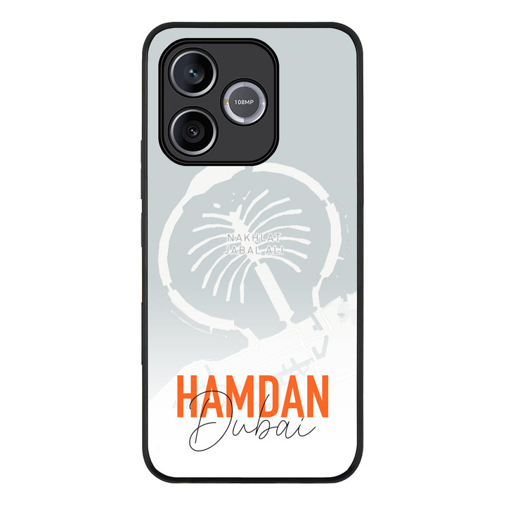 Personalized Location Map & Name, Phone Case - Honor