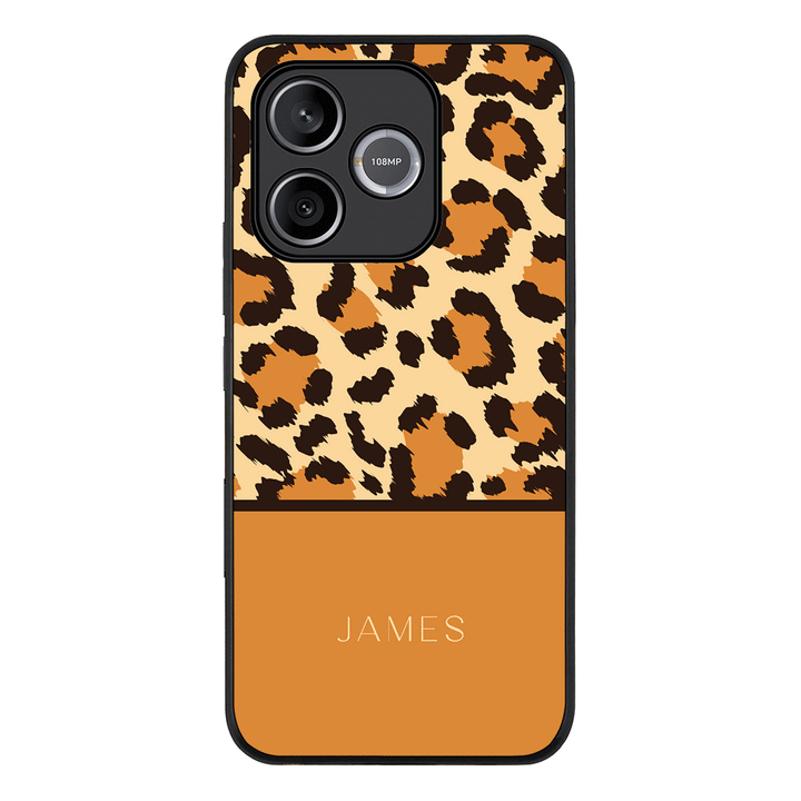 Personalized Text Animal Skin Pattern, Phone Case - Honor