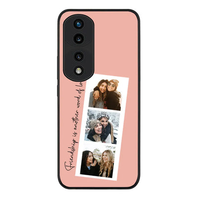 Honor 70 Pro Rugged Black Custom Photo Strip Polaroid Style, Phone Case - Honor - Stylizedd.com