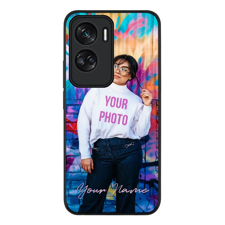 Honor 90 Lite 5G / Honor X50i 5G / Rugged Black Phone Case Custom Photo, My Style Phone Case - Honor - Stylizedd