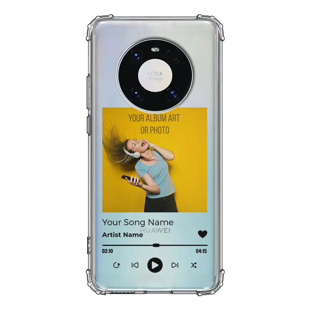 Huawei Mate 40 Pro / Clear Classic Custom Album Art Phone Case - Huawei - Stylizedd.com