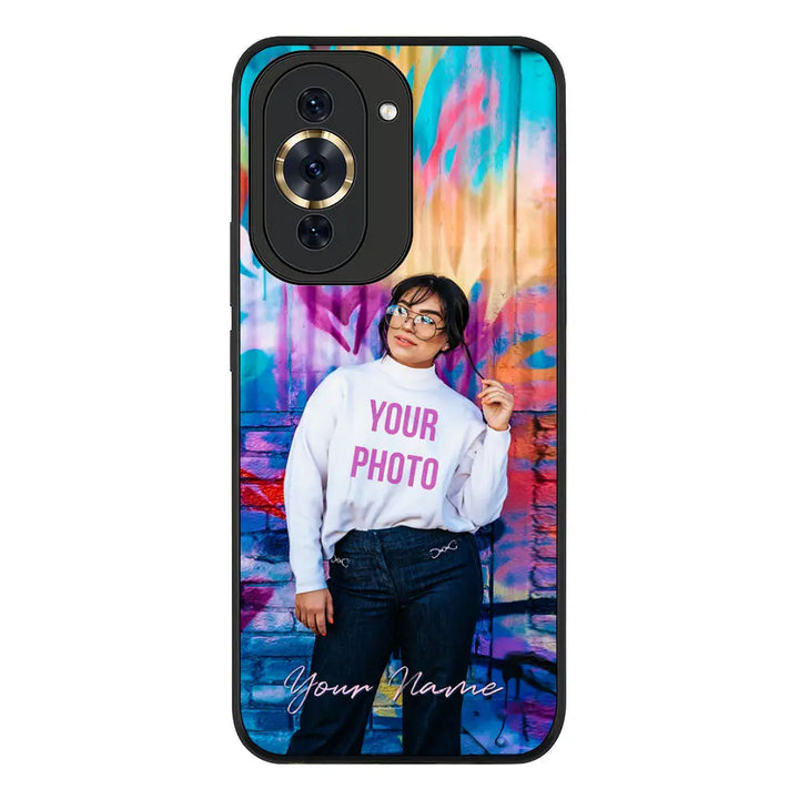 Huawei Nova 10 Pro / Rugged Black Phone Case Custom Photo, My Style Phone Case - Huawei - Stylizedd