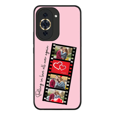 Huawei Nova 10 Pro / Rugged Black Phone Case Custom Valentine Photo Film Strips, Phone Case - Huawei - Stylizedd