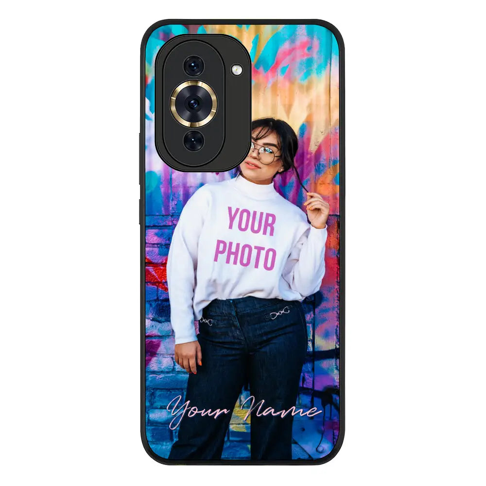 Huawei Nova 10 4G / Rugged Black Phone Case Custom Photo, My Style Phone Case - Huawei - Stylizedd