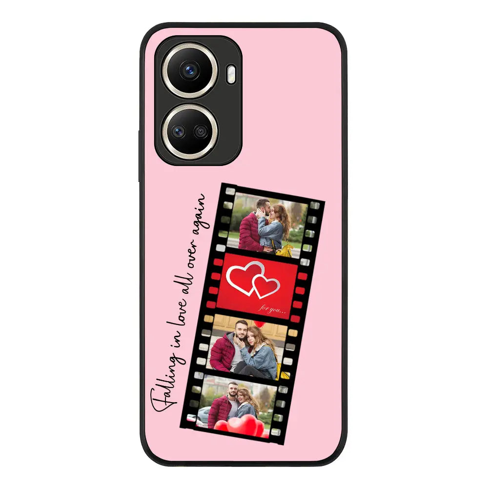 Huawei Nova 10 SE / Rugged Black Phone Case Custom Valentine Photo Film Strips, Phone Case - Huawei - Stylizedd