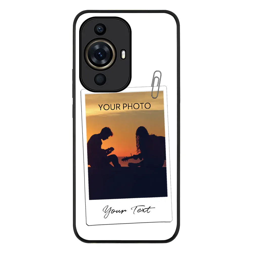 Polaroid Photo Phone Case - Huawei - Nova 11 Pro / Rugged Black - Android | Stylizedd
