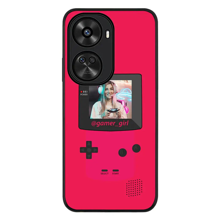 Huawei Nova 12 SE / nova 11 SE / Rugged Black Customized Retro Game Console, Phone case - Huawei - Stylizedd.com