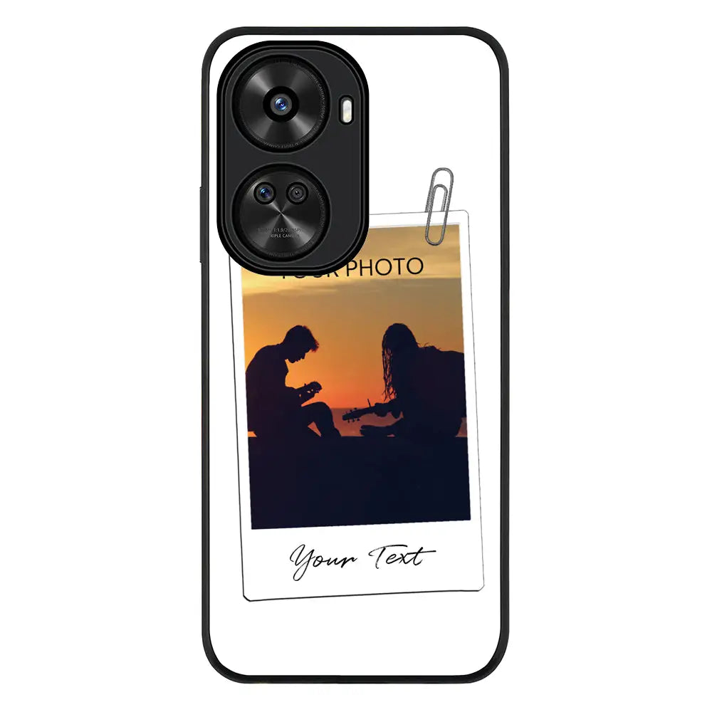 Huawei Nova 12 SE / nova 11 SE / Rugged Black Polaroid Photo Phone Case - Huawei - Stylizedd.com