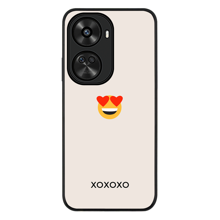 Huawei Nova 12 SE / nova 11 SE / Rugged Black Custom Text Emojis Emoticons, Phone Case - Huawei - Stylizedd.com