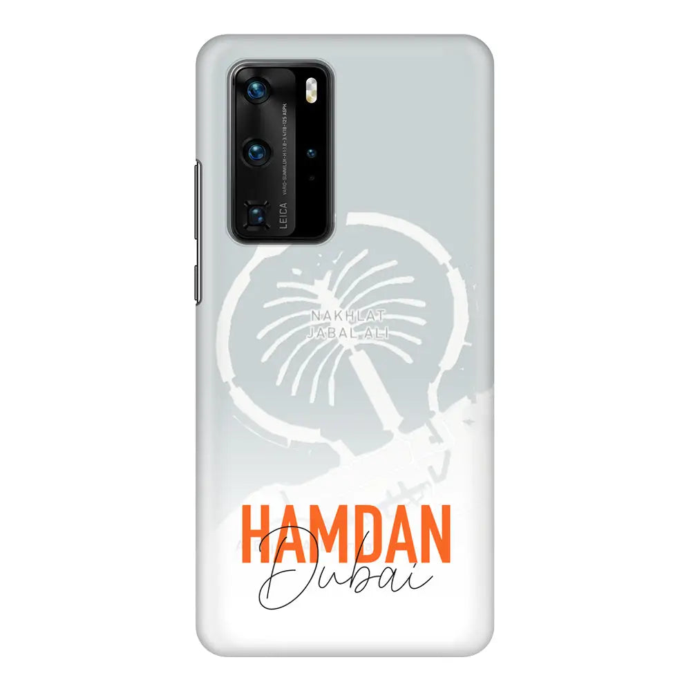 Huawei P40 Pro / Snap Classic Personalized Location Map & Name, Phone Case - Huawei - Stylizedd.com