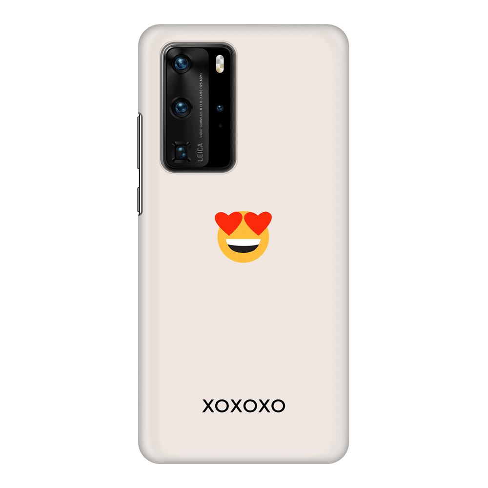 Huawei P40 Pro / Snap Classic Custom Text Emojis Emoticons, Phone Case - Huawei - Stylizedd.com
