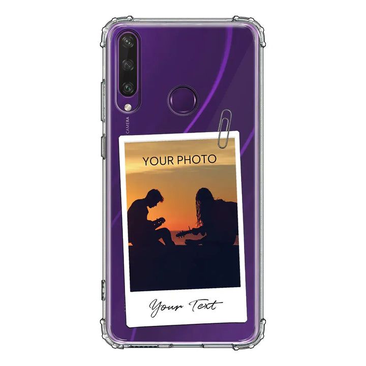 Huawei Y6P / Clear Classic Polaroid Photo Phone Case - Huawei - Stylizedd.com