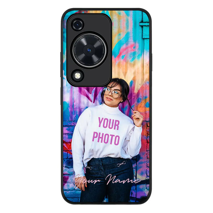 Custom Photo My Style Phone Case - Huawei - Nova Y72 / Enjoy 70 / Rugged Black - Android | Stylizedd