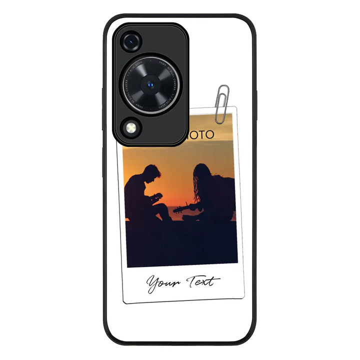 Huawei Nova Y72 / Enjoy 70 / Rugged Black Polaroid Photo Phone Case - Huawei - Stylizedd.com