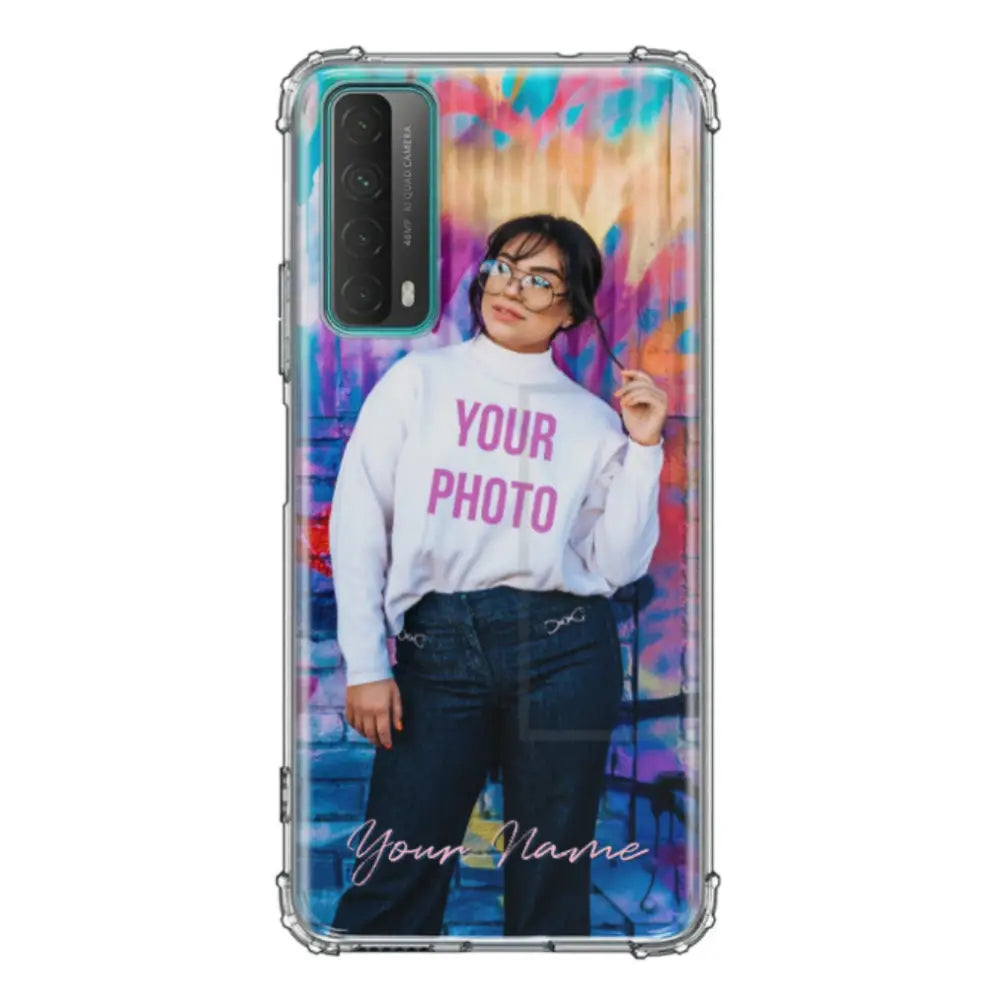 Huawei Y7A / P Smart 2021 / Clear Classic Phone Case Custom Photo, My Style Phone Case - Huawei - Stylizedd