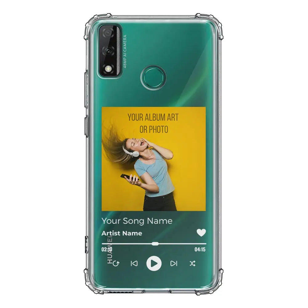 Huawei Y8S / Clear Classic Custom Album Art Phone Case - Huawei - Stylizedd.com