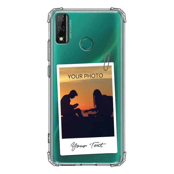 Huawei Y8S / Clear Classic Polaroid Photo Phone Case - Huawei - Stylizedd.com