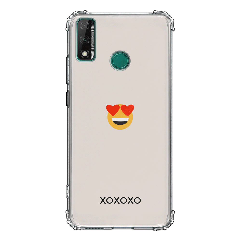 Huawei Y8S / Clear Classic Custom Text Emojis Emoticons, Phone Case - Huawei - Stylizedd.com