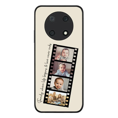 Huawei Nova Y90 Rugged Black Custom Film Strips Personalised Movie Strip, Phone Case - Huawei - Stylizedd.com