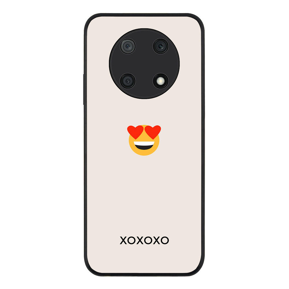 Huawei Nova Y90 / Rugged Black Custom Text Emojis Emoticons, Phone Case - Huawei - Stylizedd.com