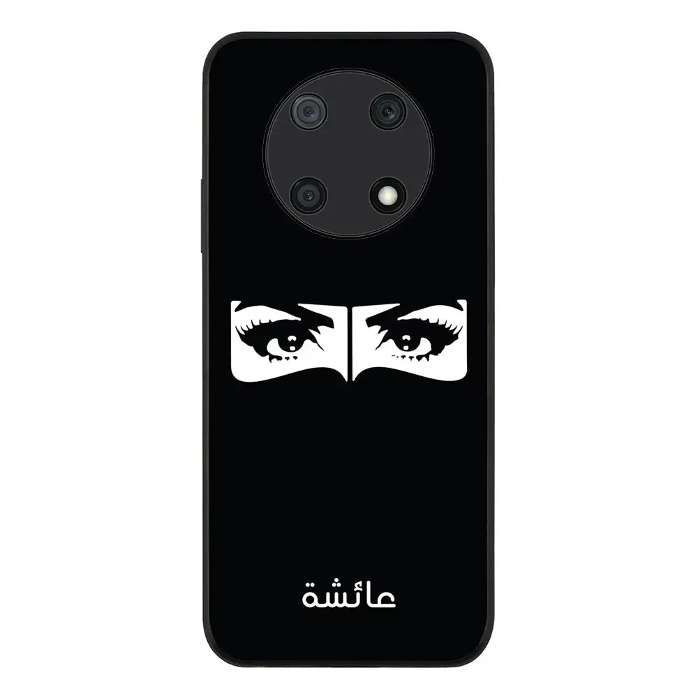 Huawei Nova Y90 / Rugged Black Custom Name Niqabi Eye, Phone Case - Huawei - Stylizedd.com