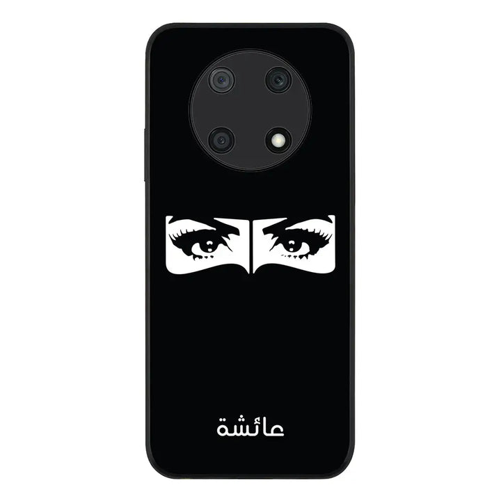 Huawei Nova Y90 / Rugged Black Custom Name Niqabi Eye, Phone Case - Huawei - Stylizedd.com