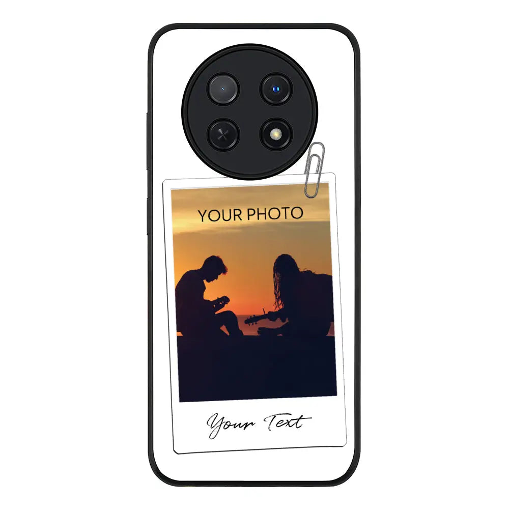 Huawei Nova Y91 4G / Enjoy 60X / Rugged Black Polaroid Photo Phone Case - Huawei - Stylizedd.com