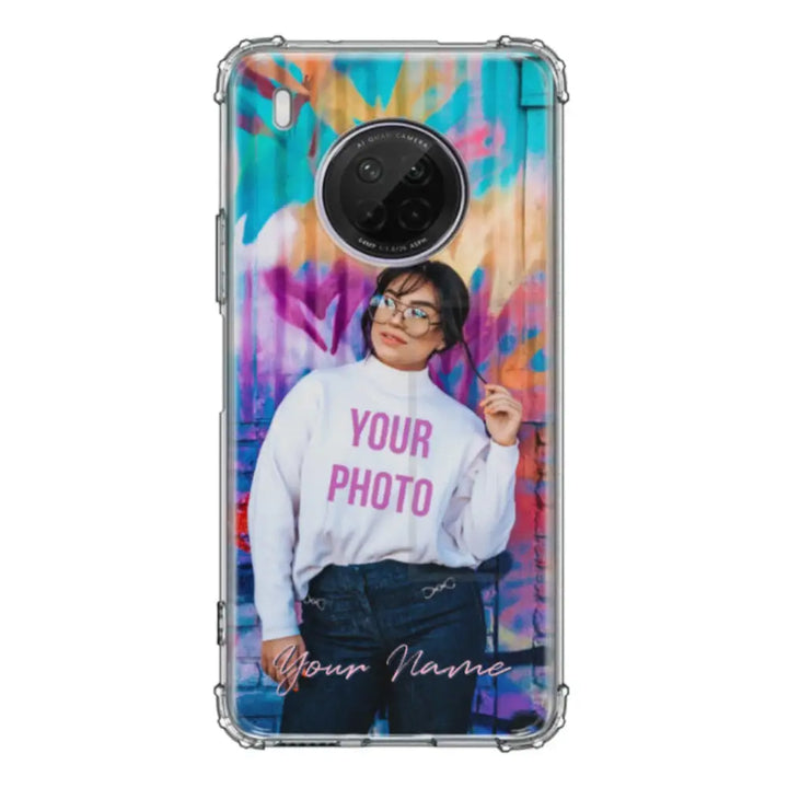 Huawei Y9A / Clear Classic Phone Case Custom Photo, My Style Phone Case - Huawei - Stylizedd